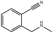 2-((甲基氨基)甲基)苯甲腈, 860751-77-5, 结构式