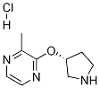 2-Methyl-3-((R)-pyrrolidin-3-yloxy)-pyrazine hydrochloride