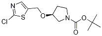(S)-3-(2-氯噻唑-5-基甲氧基)-吡咯烷-1-羧酸叔丁基酯,1264035-82-6,结构式