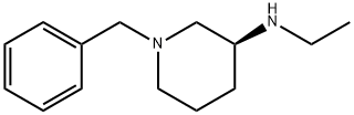 ((S)-1-Benzyl-piperidin-3-yl)-ethyl-aMine Struktur