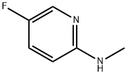 5-氟-N-甲基吡啶-2-胺 结构式