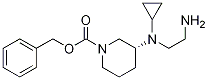 (R)-3-[(2-AMino-ethyl)-cyclopropyl-aMino]-piperidine-1-carboxylic acid benzyl ester Struktur