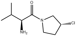 (S)-2-AMino-1-((R)-3-chloro-pyrrolidin-1-yl)-3-Methyl-butan-1-one Structure