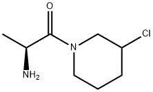 (S)-2-AMino-1-(3-chloro-piperidin-1-yl)-propan-1-one Structure