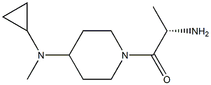 (S)-2-AMino-1-[4-(cyclopropyl-Methyl-aMino)-piperidin-1-yl]-propan-1-one Structure