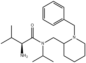 (S)-2-AMino-N-(1-benzyl-piperidin-2-ylMethyl)-N-isopropyl-3-Methyl-butyraMide Struktur