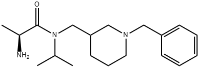 (S)-2-AMino-N-(1-benzyl-piperidin-3-ylMethyl)-N-isopropyl-propionaMide Structure