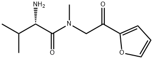 (S)-2-AMino-N-(2-furan-2-yl-2-oxo-ethyl)-3,N-diMethyl-butyraMide Struktur