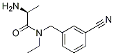 (S)-2-AMino-N-(3-cyano-benzyl)-N-ethyl-propionaMide Structure