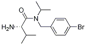 (S)-2-AMino-N-(4-broMo-benzyl)-N-isopropyl-3-Methyl-butyraMide Struktur