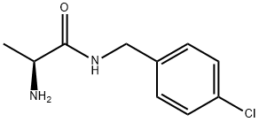 (S)-2-AMino-N-(4-chloro-benzyl)-propionaMide Struktur