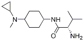 (S)-2-AMino-N-[4-(cyclopropyl-Methyl-aMino)-cyclohexyl]-3-Methyl-butyraMide Struktur