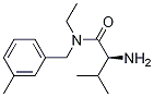 (S)-2-AMino-N-ethyl-3-Methyl-N-(3-Methyl-benzyl)-butyraMide Struktur