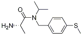 (S)-2-AMino-N-isopropyl-N-(4-Methylsulfanyl-benzyl)-propionaMide Struktur