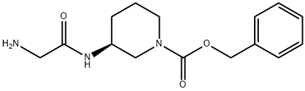 (S)-3-(2-AMino-acetylaMino)-piperidine-1-carboxylic acid benzyl ester|