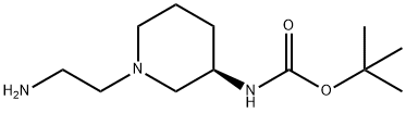 [(R)-1-(2-AMino-ethyl)-piperidin-3-yl]-carbaMic acid tert-butyl ester Structure