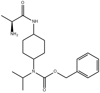 [4-((S)-2-AMino-propionylaMino)-cyclohexyl]-isopropyl-carbaMic acid benzyl ester Structure