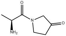 1-((S)-2-AMino-propionyl)-pyrrolidin-3-one Struktur