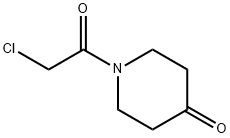 1-(2-Chloro-acetyl)-piperidin-4-one Structure