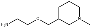 2-(1-Methyl-piperidin-3-ylMethoxy)-ethylaMine Structure