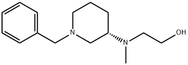 2-[((S)-1-Benzyl-piperidin-3-yl)-Methyl-aMino]-ethanol Struktur
