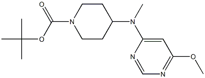 1353987-31-1 4-[(6-甲氧基-嘧啶-4-基)-甲基-氨基]-哌啶-1-羧酸叔丁基酯