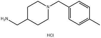 C-[1-(4-甲基-苄基)-哌啶-4-基]甲胺盐酸盐, 1289388-54-0, 结构式