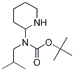 叔丁基异丙基(哌啶-2-基甲基)氨基甲酸酯 结构式