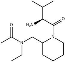 N-[1-((S)-2-AMino-3-Methyl-butyryl)-piperidin-2-ylMethyl]-N-ethyl-acetaMide,1354025-47-0,结构式