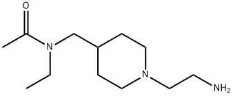 N-[1-(2-AMino-ethyl)-piperidin-4-ylMethyl]-N-ethyl-acetaMide Structure
