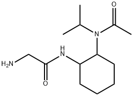 N-[2-(Acetyl-isopropyl-aMino)-cyclohexyl]-2-aMino-acetaMide Structure