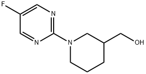 [1-(5-氟嘧啶-2-基)-哌啶-3-基]-甲醇, 1261232-82-9, 结构式