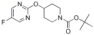 4-(5-Fluoro-pyrimidin-2-yloxy)-piperidine-1-carboxylic acid tert-butyl ester Struktur
