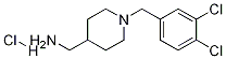 C-[1-(3,4-Dichloro-benzyl)-piperidin-4-yl]-methylamine hydrochloride Structure