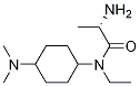 (1R,4R)-(S)-2-AMino-N-(4-diMethylaMino-cyclohexyl)-N-ethyl-propionaMide Structure