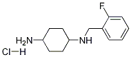 (1R,4R)-N-(2-Fluoro-benzyl)-cyclohexane-1,4-diaMine hydrochloride Structure