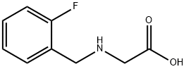 (2-Fluoro-benzylaMino)-acetic acid Struktur
