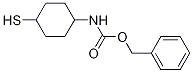 (4-Mercapto-cyclohexyl)-carbaMic acid benzyl ester Structure