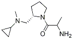 (S)-2-AMino-1-{2-[(cyclopropyl-Methyl-aMino)-Methyl]-pyrrolidin-1-yl}-propan-1-one Struktur