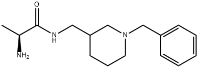 (S)-2-AMino-N-(1-benzyl-piperidin-3-ylMethyl)-propionaMide Struktur