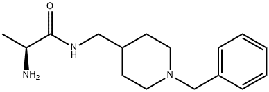 (S)-2-AMino-N-(1-benzyl-piperidin-4-ylMethyl)-propionaMide Structure