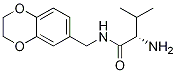 (S)-2-AMino-N-(2,3-dihydro-benzo[1,4]dioxin-6-ylMethyl)-3-Methyl-butyraMide Struktur