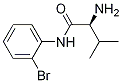 (S)-2-AMino-N-(2-broMo-phenyl)-3-Methyl-butyraMide Structure