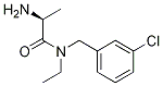 (S)-2-氨基-N-(3-氯苄基)-N-乙基丙酰胺, 1306029-52-6, 结构式