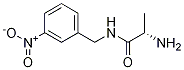 (S)-2-AMino-N-(3-nitro-benzyl)-propionaMide 化学構造式