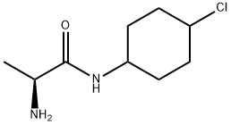(S)-2-AMino-N-(4-chloro-cyclohexyl)-propionaMide Struktur
