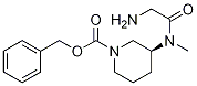 (S)-3-[(2-AMino-acetyl)-Methyl-aMino]-piperidine-1-carboxylic acid benzyl ester Struktur