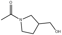 1-(3-HydroxyMethyl-pyrrolidin-1-yl)-ethanone, 191347-96-3, 结构式
