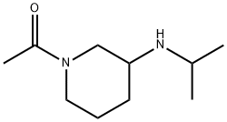 1-(3-IsopropylaMino-piperidin-1-yl)-ethanone,1353973-52-0,结构式