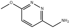 C-(6-Methoxy-pyridazin-3-yl)-MethylaMine Structure